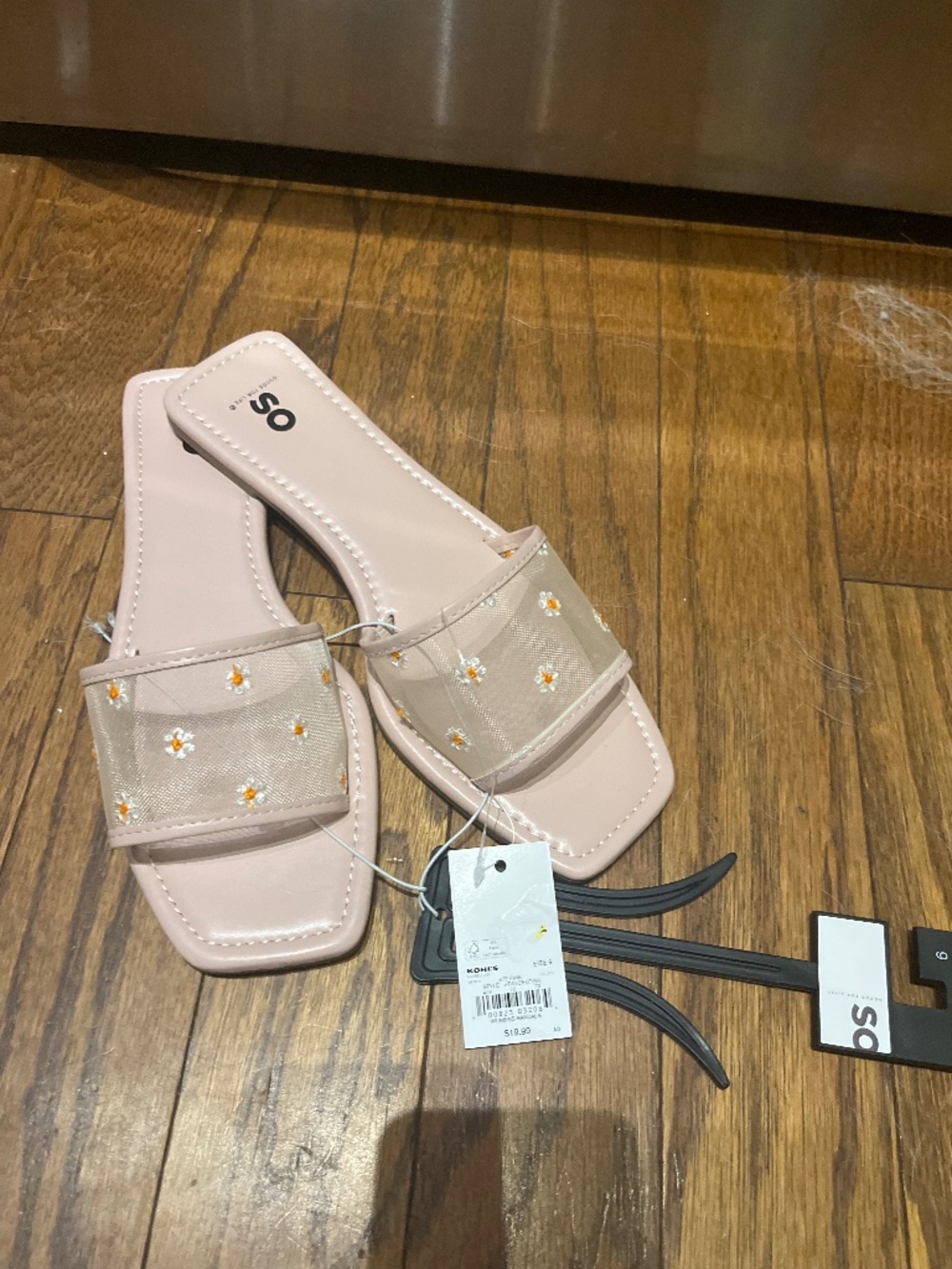 So by Kohls Slide Sandals, NWT